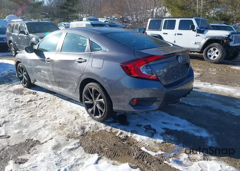 2019 Honda Civic Sport from USA, damaged, VIN 19XFC2F81KE201281